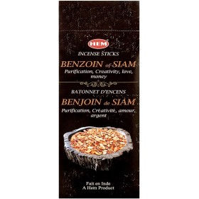 Encens indien Benjoin de Siam hexagonal Encens tibétains, accessoires BENJH1