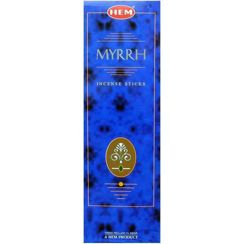 Encens indien Myrrh 8 gr - Encens indien traditionnel parfumé