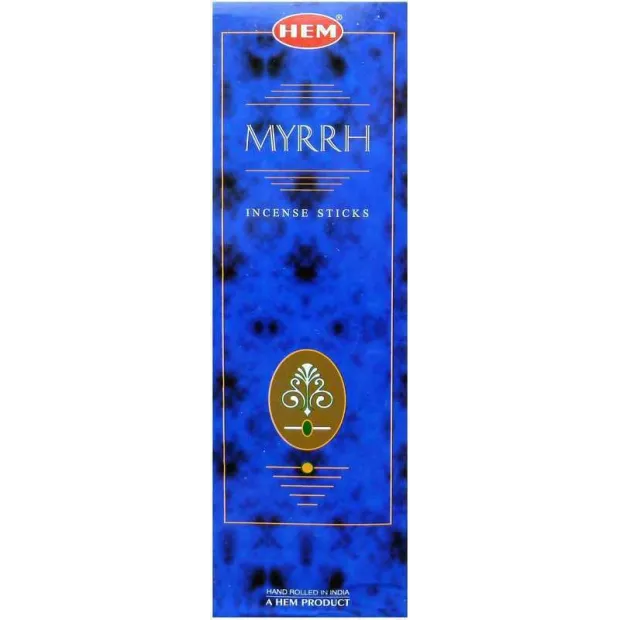 Encens indien Myrrh 8 gr - Encens indien traditionnel parfumé