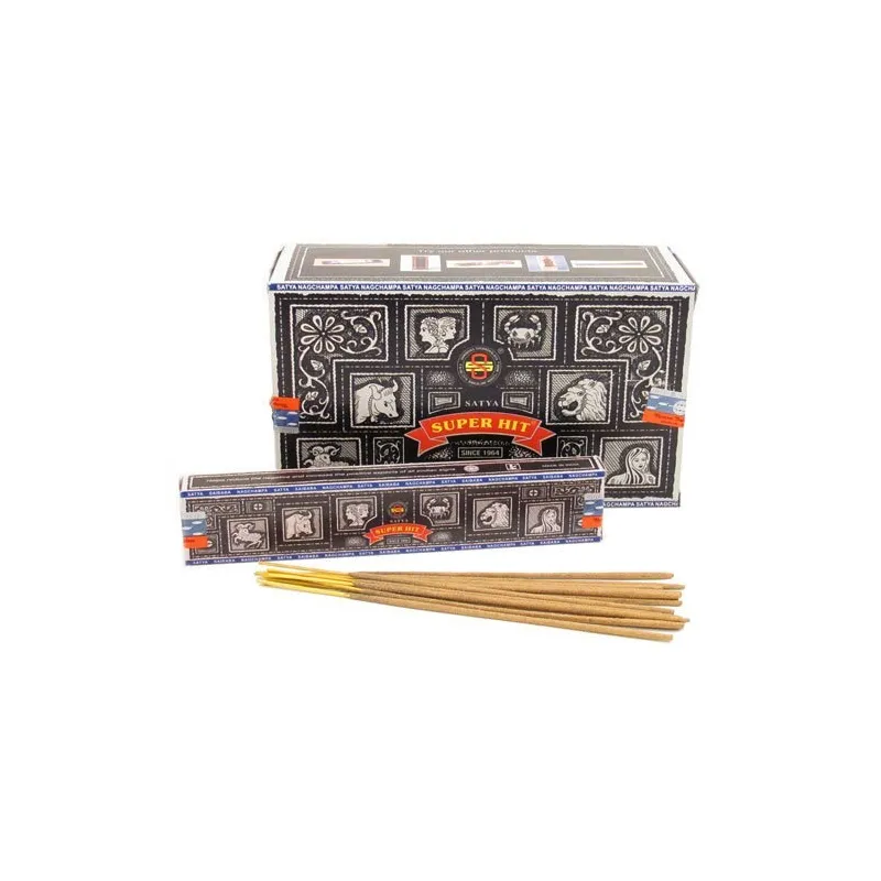 Encens indien SUPER HIT 15 gr - Encens indien traditionnel parfumé