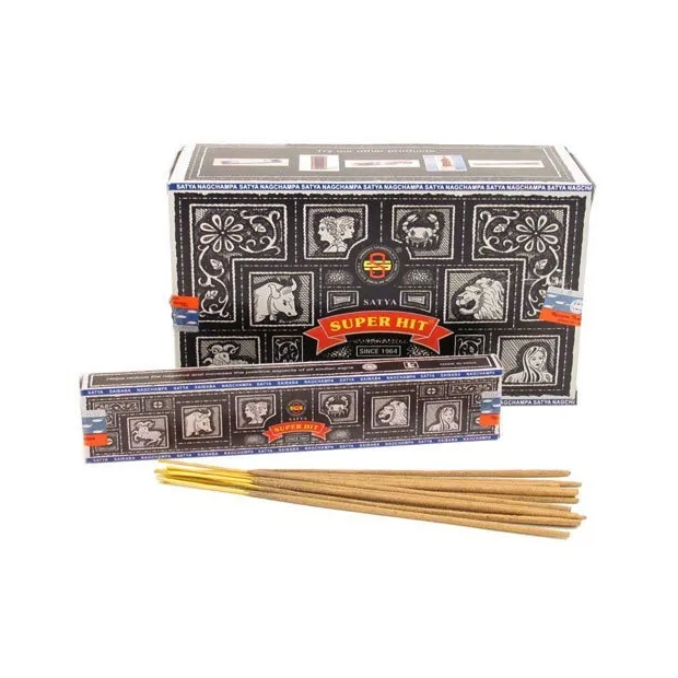 Encens indien SUPER HIT 15 gr - Encens indien traditionnel parfumé