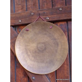 Gong tibétain de méditation 33,5 cm Objets rituels bouddhistes GONG1