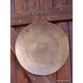 Gong tibétain de méditation 33,5 cm - Objets rituels bouddhistes