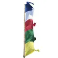 Drapeau tibétain vertical 4.8 mètres - Drapeaux tibétains