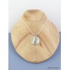 Pendentif Scheelite bleue et jaune Pendentifs pierres naturelles PAC5.1