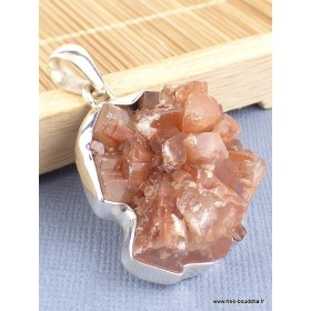 Pendentif Cristal d'Aragonite étoilée Pendentifs pierres naturelles PAC6