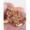 Pendentif Cristal d'Aragonite étoilée asymétrique Pendentifs pierres naturelles PAC6.1