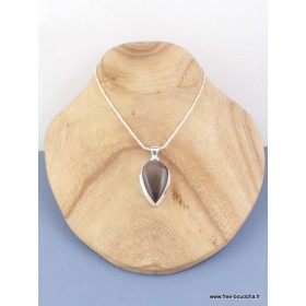 Pendentif goutte Labradorite violette Pendentifs pierres naturelles TUV73.6