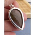 Pendentif goutte Labradorite violette Pendentifs pierres naturelles TUV73.6