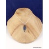Pendentif Azurite Boulder forme marquise Pendentifs pierres naturelles PAC10