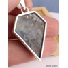 Pendentif Cyanite bleu Paraiba cabochon forme losange Pendentifs pierres naturelles PAC17