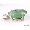 Pendentif Fluorite verte forme ovale Pendentifs pierres naturelles PAC20.1