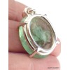 Pendentif Fluorite verte forme ovale Pendentifs pierres naturelles PAC20.1