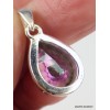 Pendentif goutte Quartz mystique Pendentifs pierres naturelles PAC30