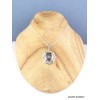 Pendentif Quartz Mystique motifs ajourés Pendentifs pierres naturelles PAC30.1