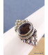 Petite bague en Quartz fumé T 54 Bijoux en Quartz Fumé PAC48.1