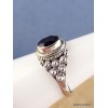 Petite bague en Quartz fumé T 54 Bijoux en Quartz Fumé PAC48.1