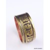 Bague tibétaine Tournante cuivre et métal différentes tailles Bijoux en Cuivre BT54.1