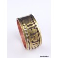 Bague tibétaine Tournante cuivre et métal différentes tailles Bijoux en Cuivre BT54.1