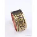 Bague tibétaine Tournante cuivre et métal différentes tailles - Bijoux en Cuivre