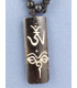 Collier tibétain Om et Yeux du Bouddha Bijoux tibetains bouddhistes WN31