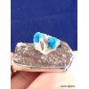 Pendentif argent Cristal de Cavansite Pendentifs pierres naturelles PAC68
