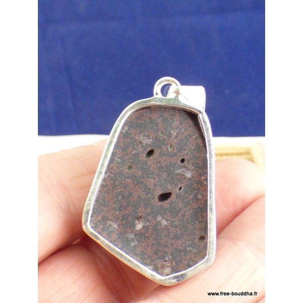 Pendentif argent Cristal de Cavansite Pendentifs pierres naturelles PAC68