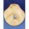 Pendentif argent Cristal de Cavansite Pendentifs pierres naturelles PAC68
