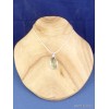 Pendentif Améthyste verte brute serti clos Pendentifs pierres naturelles PAC69.1