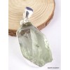 Pendentif Améthyste verte brute serti clos Pendentifs pierres naturelles PAC69.1