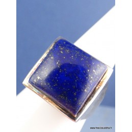 Chevalière Homme Lapis Lazuli taille 59 Bagues pierres naturelles BEE59