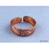 Bague tibétaine Mantra en cuivre Bagues tibétaines bouddhistes 7003
