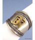 Bague tibétaine Symbole Om Bagues tibétaines bouddhistes BT12