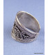 Bijou Bague tibétaine filigrane OM 56/62 Bagues tibétaines bouddhistes ref 106