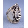 Bague tibétaine BOUDDHA T 60/70 Bagues tibétaines bouddhistes ABT6