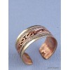 Bague tibétaine métal CUIVRE 60/66 Bagues tibétaines bouddhistes BT50