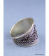 Bague tibétaine filigrane Yeux du Bouddha 56/62 Bagues tibétaines bouddhistes ref 107