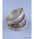Bague tibétaine filigrane mantra Bagues tibétaines bouddhistes ABT5