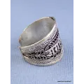 Bague tibétaine filigrane mantra bouddhiste taille unique - Bagues tibétaines bouddhistes