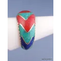 Bague tibétaine Symbole Om Bouddhiste T 63 - Bagues tibétaines bouddhistes