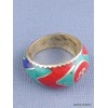 Bague tibétaine Symbole Om Bouddhiste T 63 Bagues tibétaines bouddhistes REF 3669