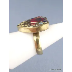 Bague tibétaine bouddhiste Yeux de Bouddha - Bagues tibétaines bouddhistes