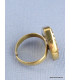 Bague Coeur Om tibétain taille ajustable Bagues tibétaines bouddhistes ref 106D.7