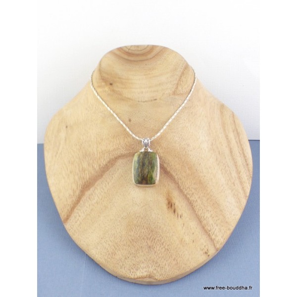 Pendentif Opale Impériale strié Pendentifs pierres naturelles PAC76.1