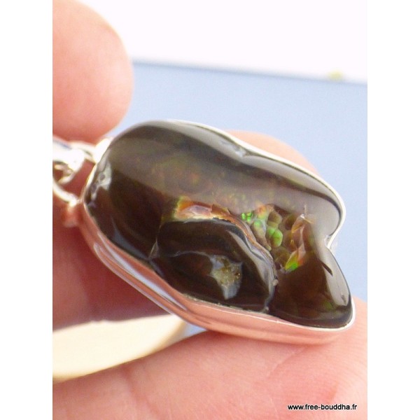 Pendentif Agate de Feu Pendentifs pierres naturelles PAC77