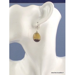Boucles d'oreilles Septaria ovales Bijoux en Septarian PAC88