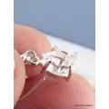 Boucles d'oreilles Diamant d'Herkimer brut - Bijoux en Diamant d'Herkimer