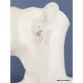 Boucles d'oreilles Diamant d'Herkimer brut - Bijoux en Diamant d'Herkimer