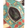 Gros pendentif tibétain bouddhiste Ghau Bijoux tibetains bouddhistes ref 29A