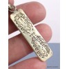 Pendentif tibétain bouddhiste Mantra en turquoise Bijoux tibetains bouddhistes ref 4135
